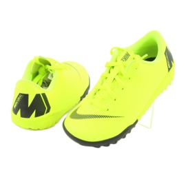 Chuteiras Nike Mercurial VaporX 12 Academy Tf Jr AH7353-701 amarelo 4
