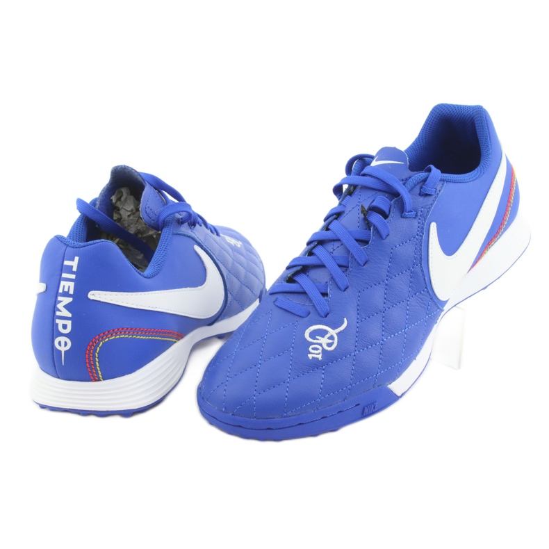 Chuteiras Nike Tiempo Legend 7 Academy 10R Tf M AQ2218-410 azul 4