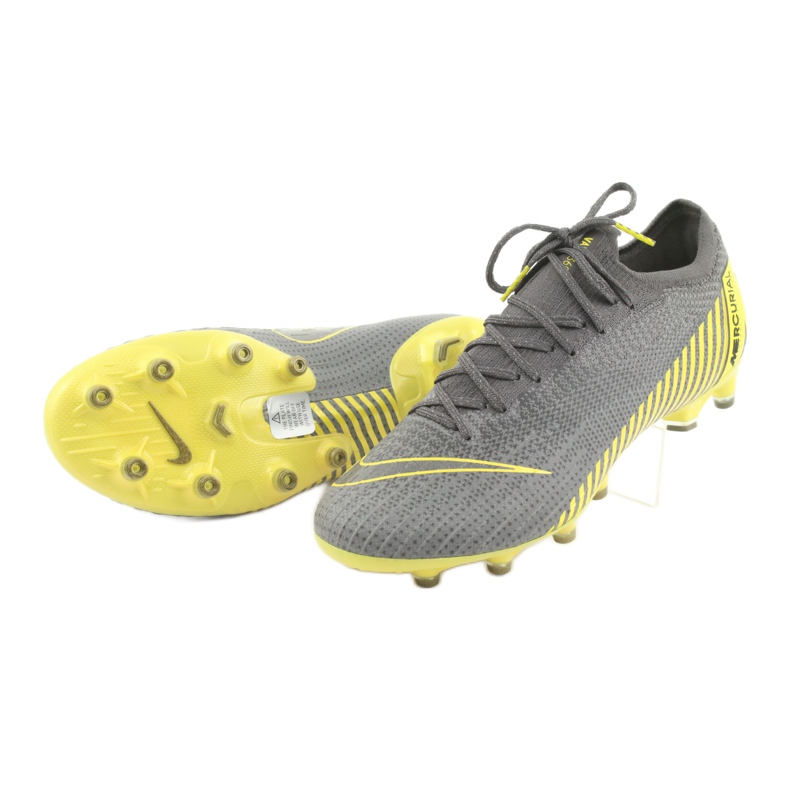Chuteiras Nike Mercurial Vapor 12 Elite Ag Pro M AH7379-070 cinza 4