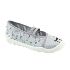 Calçados infantis Befado 116Y250 cinza multicolorido 2