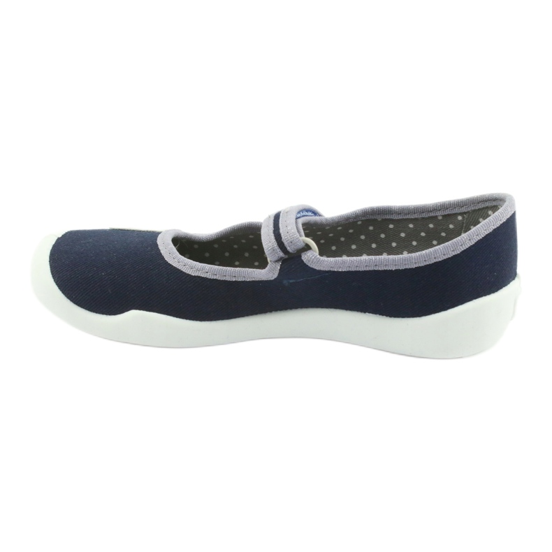 Calçados infantis azul marinho Befado 114Y317 azul-marinho 2