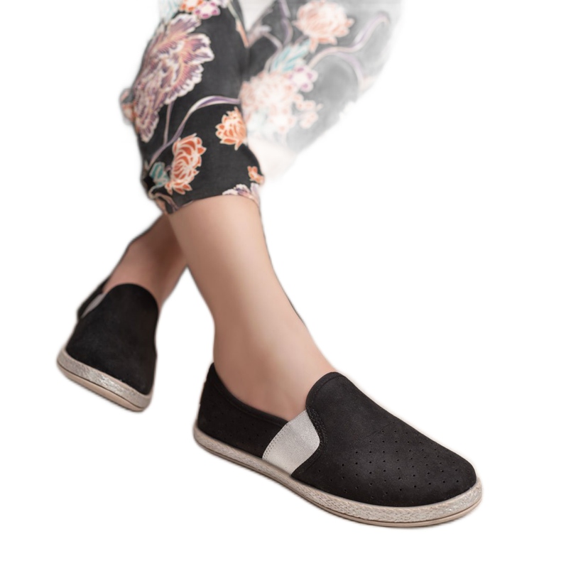 Mckeylor Slipons de camurça preto 1