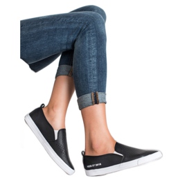 Mckeylor Slipons Openwork preto 2 Mckeylor Slipons Openwork preto 2