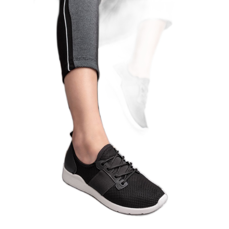 SHELOVET Calçados Esportivos Slip-on preto 1