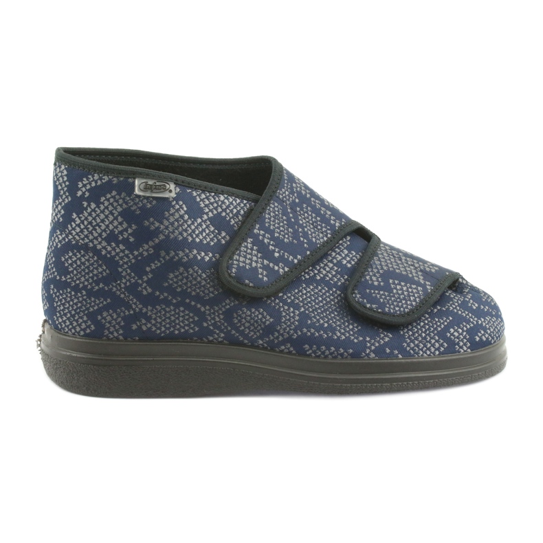 Sapatos femininos Befado pu 986D009 azul azul marinho 1
