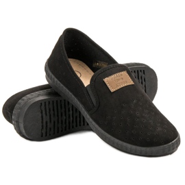 Mckeylor Tênis Openwork preto 1