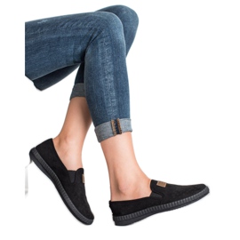 Mckeylor Tênis Openwork preto 2