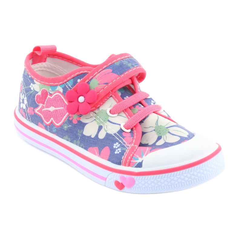 Tênis Usta American Club em couro vermelho azul multicolorido 1