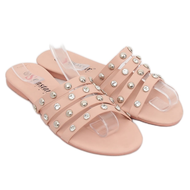 Chinelos rosa feminino rosa DD83P rosa 1