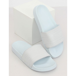 Chinelos de espuma azul J10761 azul 2