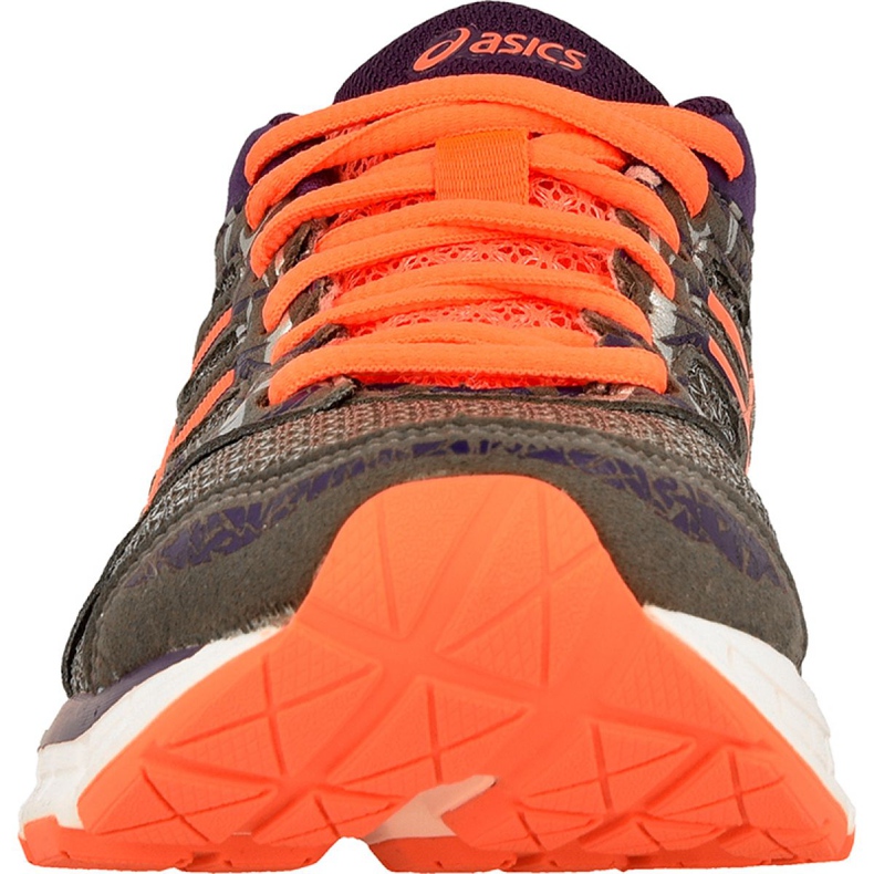 Tênis de corrida Asics Gel-Excite 4 W T6E8N-9606 roxo laranja cinza 2