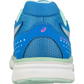 Tênis de corrida Asics Gel-Impression 9 W T6F6N-4367 azul verde 2