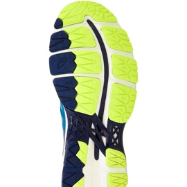 Tênis de corrida Asics Gel-KAYANO 23 M T646N-4907 azul marinho azul amarelo 1