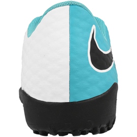 Chuteiras Nike HypervenomX Phelon Iii Tf Jr 852598-104 multicolorido azul 2