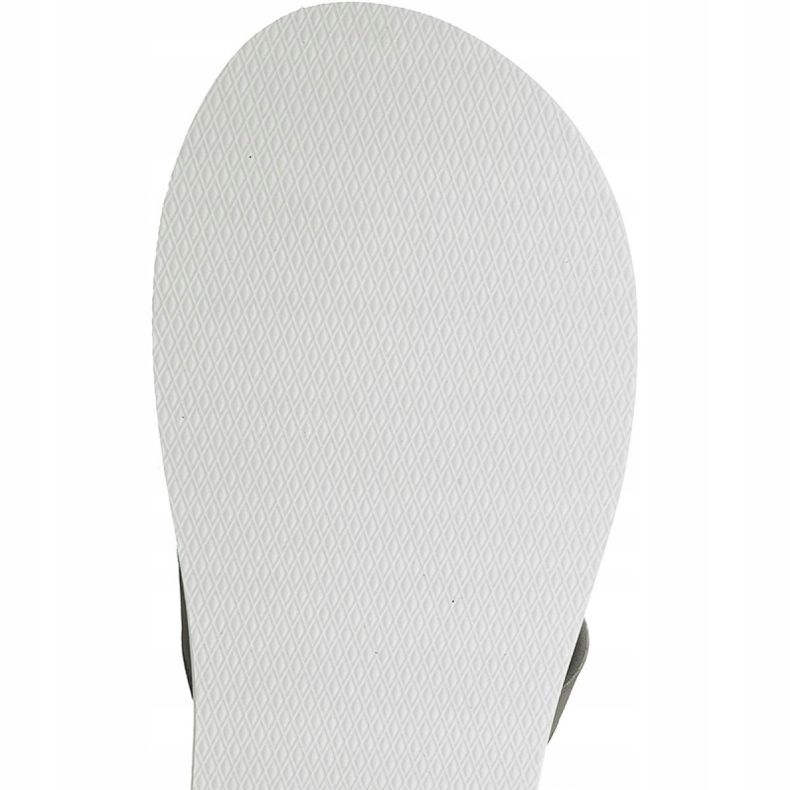 Chinelos Adidas Eezay Striped M BA8809 azul cinza 1