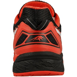 Tênis de corrida Asics Gel-FujiTrabuco 5 M T6J0N-9023 preto laranja 2