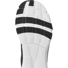 Under Armour Strive 7 M 1295778-001 tênis de treinamento preto 1