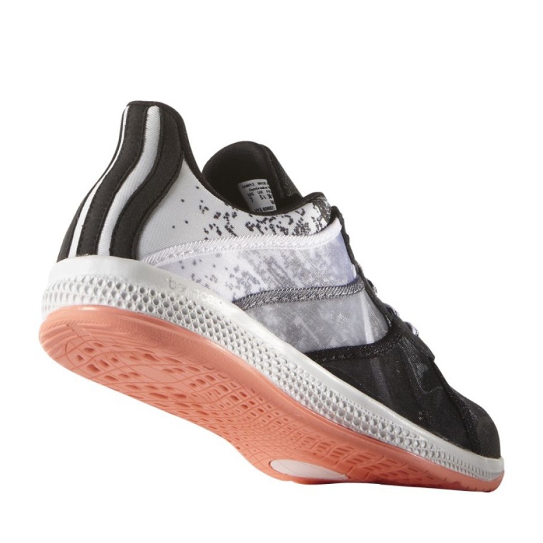 Tênis Adidas Gymbreaker Bounce W BB3985 branco preto cinza 1