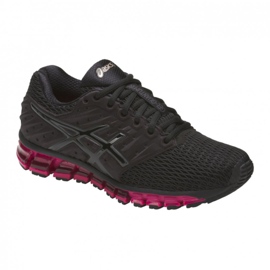 Tênis de corrida Asics Gel Quantum 180 2 W T6G7N-9090 preto tolet 2