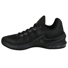 Tênis de basquete Nike Air Max Infuriate Low M 852457-001 preto preto 1