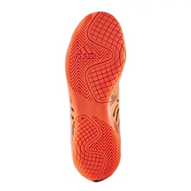 Tênis indoor adidas Nemeziz 17.4 In Jr S82467 multicolorido laranja 2 Tênis indoor adidas Nemeziz 17.4 In Jr S82467 multicolorido laranja 2