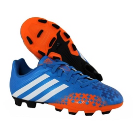 Chuteiras Adidas Predito Lz Fg Junior Q21735 azul azul 1