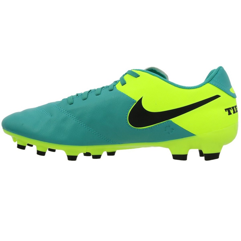Chuteira Nike Tiempo Genio Ii Fg M 819213-307 preto azul 2