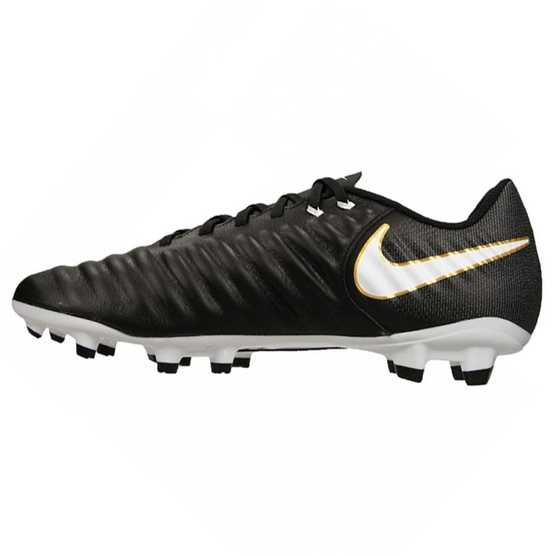 Chuteiras de futebol Nike Tiempo Ligera Iv Fg M 897744-002 preto preto 1