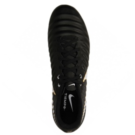 Chuteiras de futebol Nike Tiempo Ligera Iv Fg M 897744-002 preto preto 2