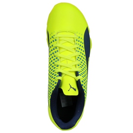 Sapatos de interior Puma Adreno Iii In Jr 104050 09 amarelo verde 2