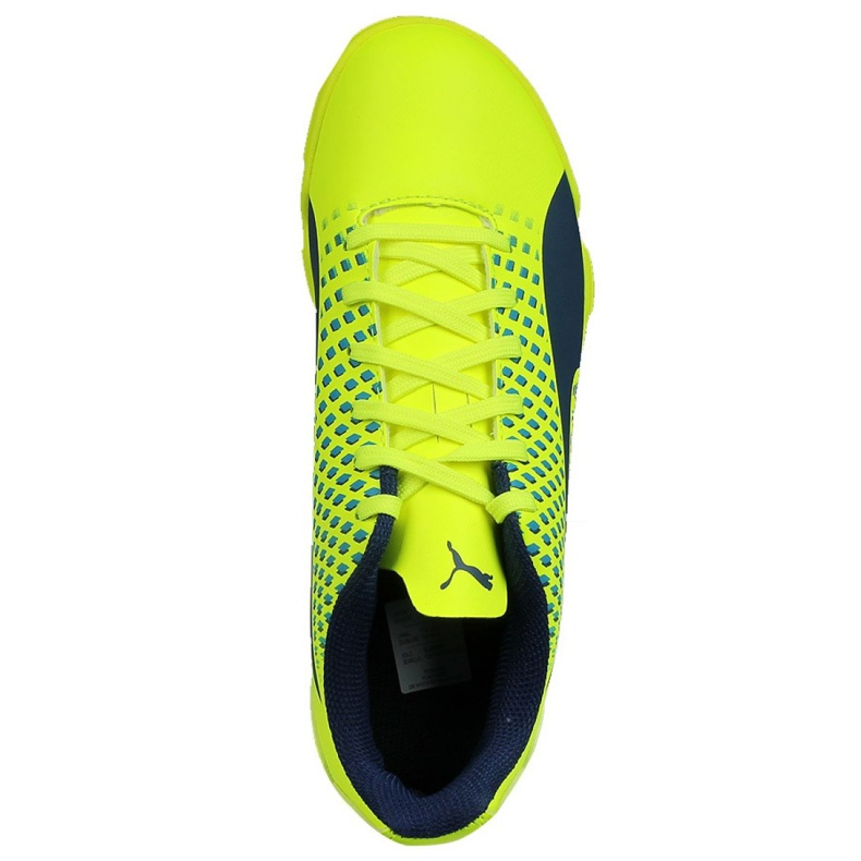 Sapatos de interior Puma Adreno Iii In Jr 104050 09 amarelo verde 2