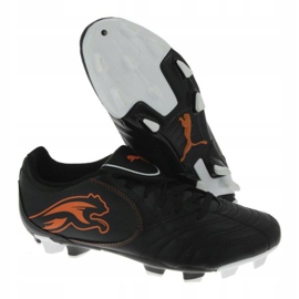 Chuteiras de futebol Puma Boca Fg Jr 102532 03 preto preto 1