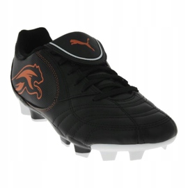Chuteiras de futebol Puma Boca Fg Jr 102532 03 preto preto 2