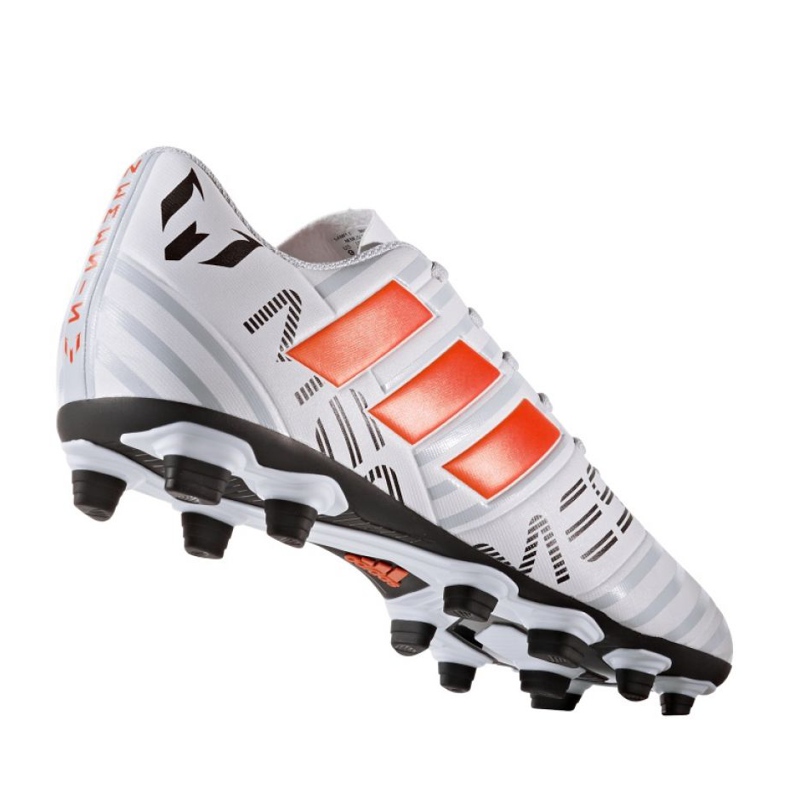 Chuteira Adidas Nemeziz Messi 17.4 FxG M S77199 multicolorido branco 1