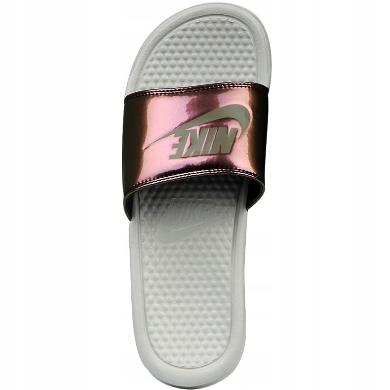 Nike Sportswear Benassi Just Do It Print W 618919-013 bege castanho 1