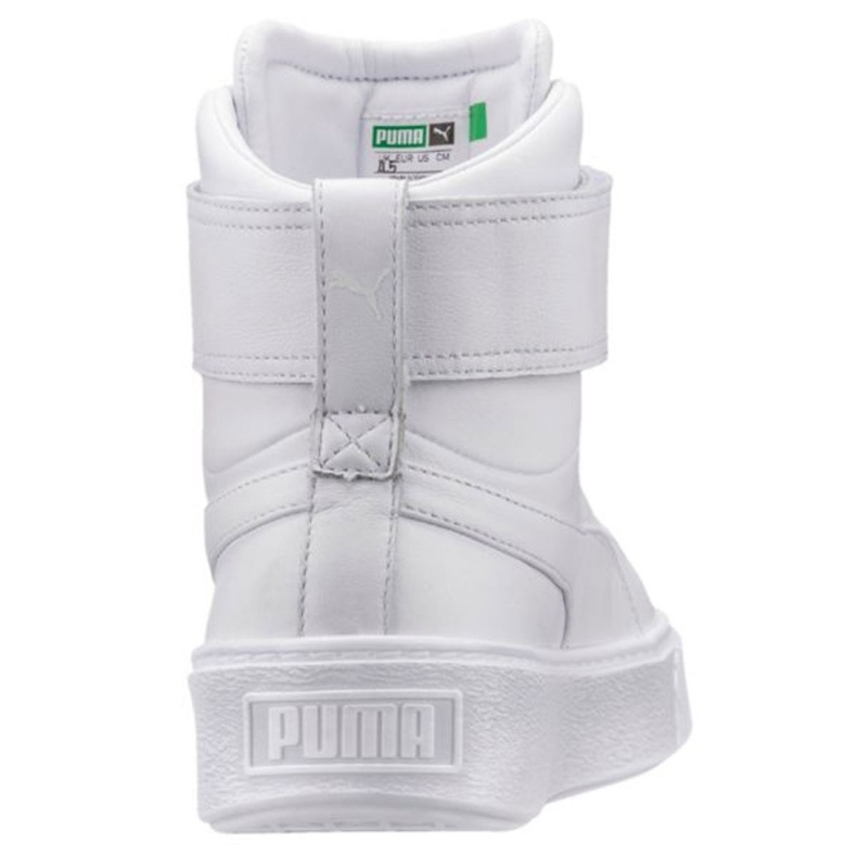 Sapatos Puma Plataforma Mid Wn s W 364242 02 branco 1