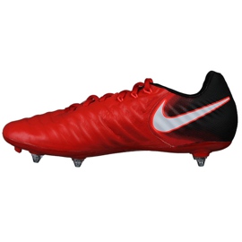 Chuteiras de futebol Nike Tiempo Legacy Iii Sg M 897798-610 multicolorido vermelho 1