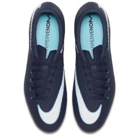 Chuteiras de futebol Nike Hypervenom Phelon Iii Fg M 852556-414 azul marinho azul marinho 2