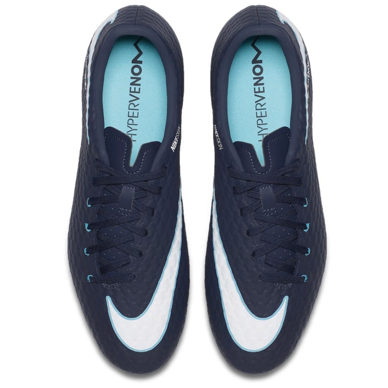 Chuteiras de futebol Nike Hypervenom Phelon Iii Fg M 852556-414 azul marinho azul marinho 2