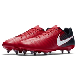 Chuteiras de futebol Nike Tiempo Ligera Iv Sg M 897745-616 vermelho vermelho 3