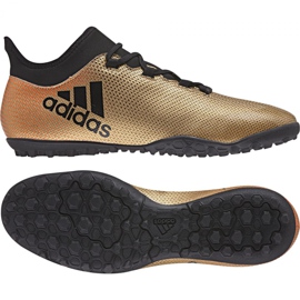 Chuteira Adidas X Tango 17.3 Tf M CP9135 multicolorido dourado 1