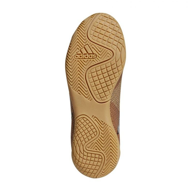 Tênis indoor adidas X Tango 17.3 In Jr CP9033 preto dourado 1