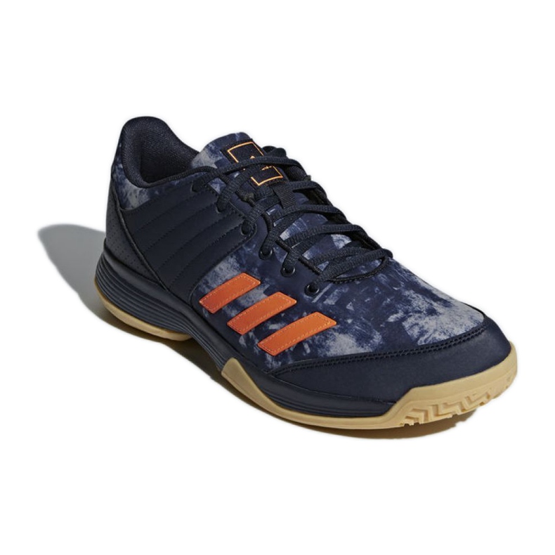 Tênis de vôlei Adidas Ligra 5M BB6124 azul marinho azul marinho 1