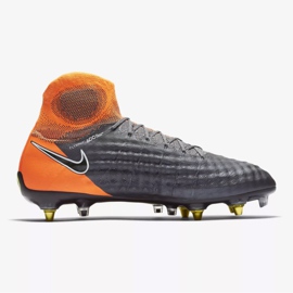 Chuteiras de futebol Nike Magista Obra 2 Elite Ac Sg Pro M AH7304-080 cinza cinza 1