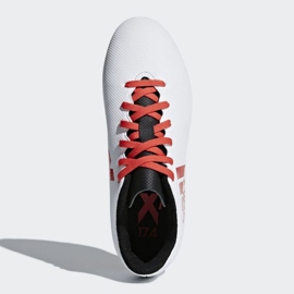 Chuteiras Adidas X 17.4 FxG Jr CP9015 multicolorido branco 1 Chuteiras Adidas X 17.4 FxG Jr CP9015 multicolorido branco 1