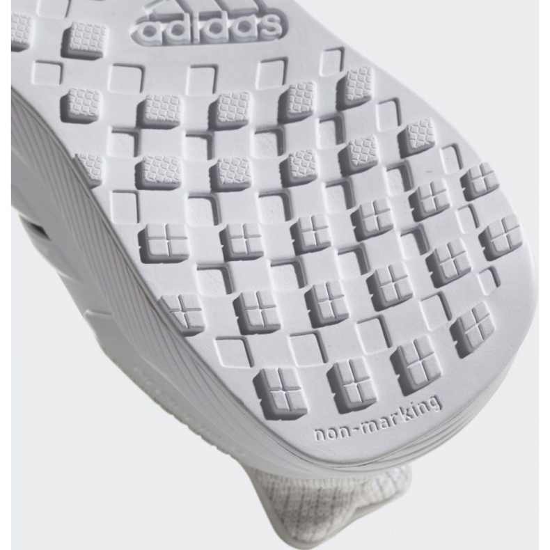 Tênis de corrida adidas Rapida Run Knit Jr DB0215 branco 2