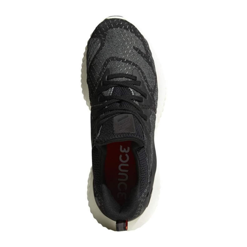 Tênis de corrida adidas Alhpabounce Beyond M DB1124 branco preto cinza 2