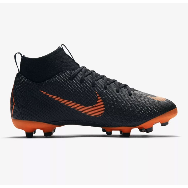 Chuteiras de futebol Nike Mercurial Superfly 6 Academy Gs Mg Jr AH7337-081 preto preto 1