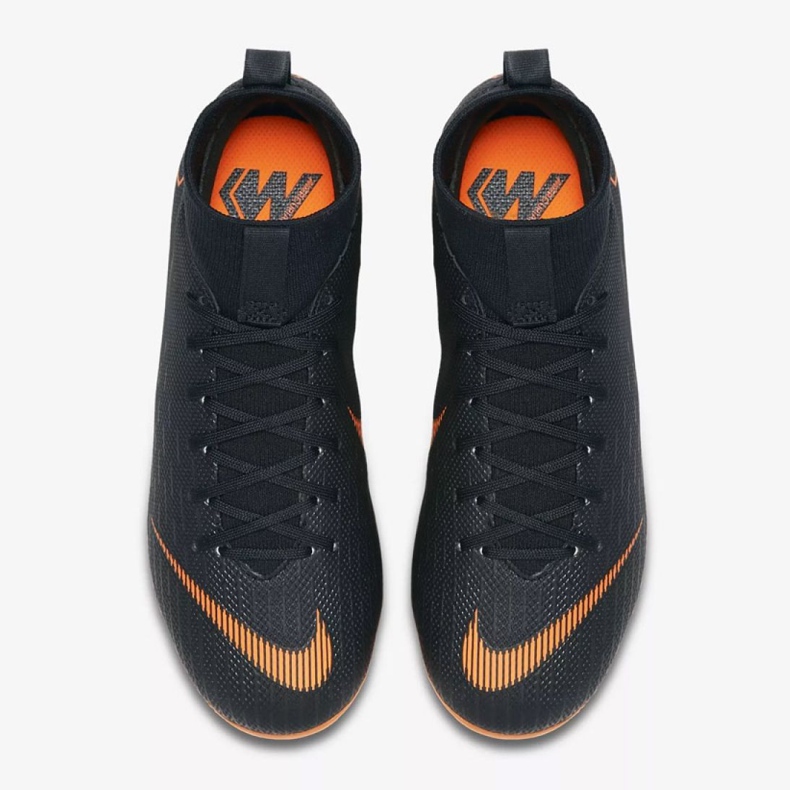 Chuteiras de futebol Nike Mercurial Superfly 6 Academy Gs Mg Jr AH7337-081 preto preto 2