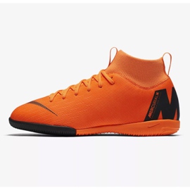 Tênis indoor Nike Mercurial SuperflyX 6 Academy Gs Ic Jr AH7343-810 laranja laranja 1 Tênis indoor Nike Mercurial SuperflyX 6 Academy Gs Ic Jr AH7343-810 laranja laranja 1